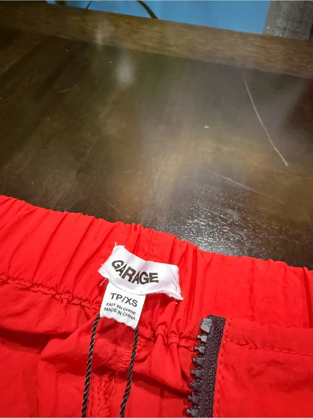 Garage Women Parachute Nylon Zipper Parachute Cargo Pants Size XS - Picture 5 of 10